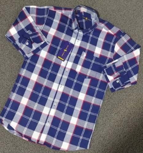 Checks Pattern Ralph Lauren Cotton Shirt 