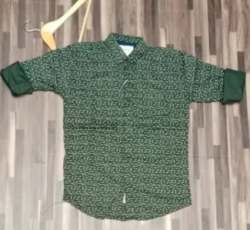 Twill cotton Printed Shirt for Mens