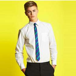 Boys Full Sleeve Uniform Shirt