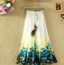 Latest Arrival Digital Printed Skirt At Wholesale