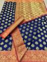 Buy Banarasi Zari Weaving Saree For Women thumb 2