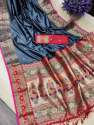 Buy Pure Khicha Silk Saree For Women thumb 3