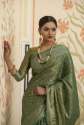 Buy Soft Silk Zari Border Saree For Women thumb 2