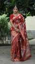 Buy New Collection Bridal Silk Red Saree For Women