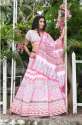Buy Party Wear Pink Lehenga Choli For Women