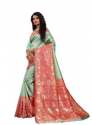 Buy Wedding Jacquard Banarasi Silk Saree thumb 1