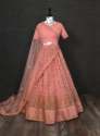 Buy Zari Embroidery Work Lehenga Choli thumb 1