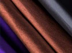 Fancy Plain Silk Faux Dhupion Fabric At Wholesale Rate