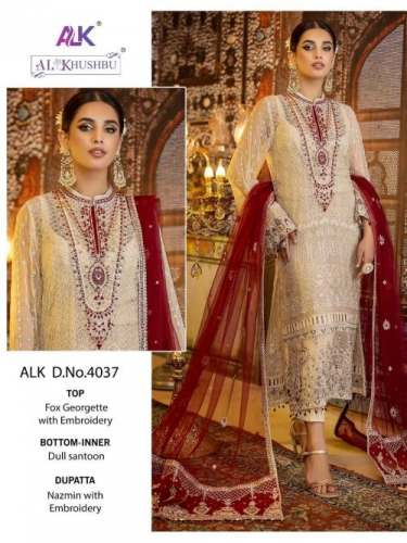 Alk Khushbu Adan Libas Vol 1 Pakistani Dress by cloth bazaar