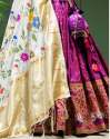 Fabulous Pink Paithani Silk Lehenga Choli  thumb 2