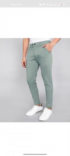Slim Fit Lycra Blend Mens Trouser  by cloth bazaar