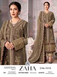  Zaha Aaeesha Vol 2 Georgette Pakistani suit