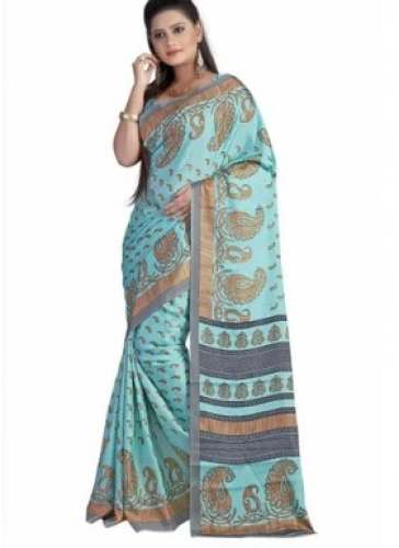 Mango Design Printed Cotton Saree by City First Choice