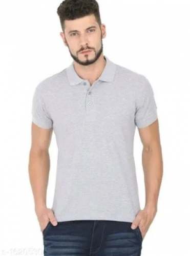 Plain Collar Neck Corporate T shirt