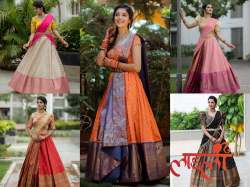 Designer South Indian Style lehenga Choli