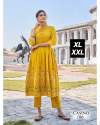Casino Anarkali Rayon Kurti With Pant Set  thumb 2