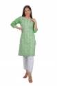 Cotton Flex Embroidered Straight Kurti 