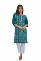 Cotton Flex Embroidered Straight Kurti  thumb 10