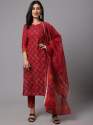 Fabulous Kurti With Pant and Dupatta Set  thumb 2