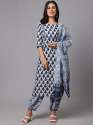 Fabulous Kurti With Pant and Dupatta Set  thumb 3