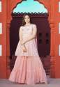 Festival Season Georgette Embroidered Sharara Suit thumb 2