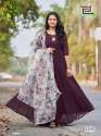 Masakali Flair Gown with digital print dupatta thumb 6