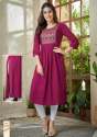 Nayra vol 1 Jari Embroidery Rayon Kurti  thumb 2