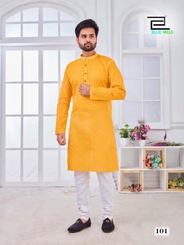 Raj Tilak Pure Cotton Kurta For men