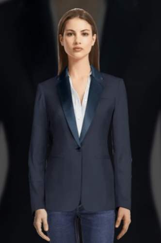 Women Cotton Corporates Blazer by Unistitch Clothings LLP