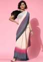 pleated-chiffon-plain-saree