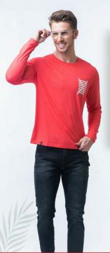 Casual Wear Mens Full Sleeve T shirt 