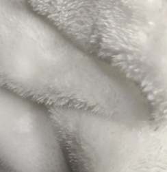 White And Black Fur Fabric