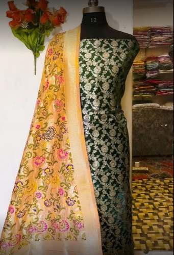 New Arrival Banarasi Silk Dress Material