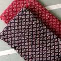 Red-Black Ajrakh Cotton Fabric  thumb 6