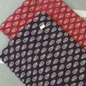 Red-Black Ajrakh Cotton Fabric  thumb 8