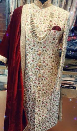 Mens Sherwani Readymade Suit At Wholesale by Shraddha Boutique