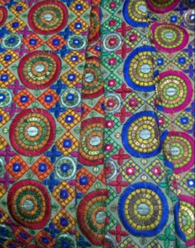 Embroidery Designer Garment Fabric by Bombay Beauty