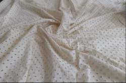 44-45 Inches Hakoba Embroidered Cotton Fabric 