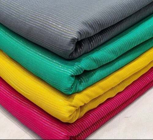 Fancy Georgette Lurex Fabric  by Pal Creation