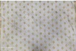 White Butti Jacquard Dupatta 