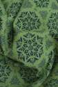 Floral Design Moss Green Sungudi Cotton Saree thumb 1