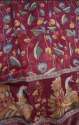  Floral Printed Burgundy Chanderi Silk Cotton Saree for Ladies  thumb 1