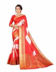 Nylon Silk Printed Saree 
