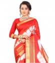 Nylon Silk Printed Saree  thumb 2