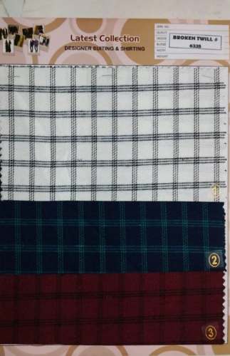 Pure Cotton Shirting Fabric by Niyaz Enterprises