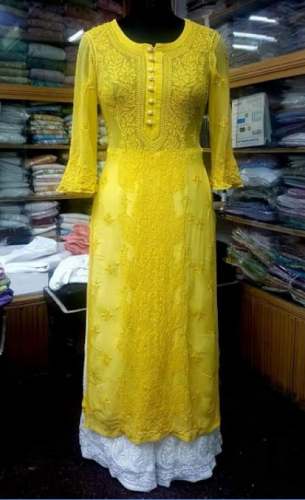 New Arrival Kurti Palazzo Set At Wholesale Rate by Paridhan Chikan Udyog