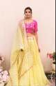 yellow-chikankari-lehenga-choli-at-wholesale