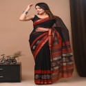 Hand Block Print Kota Saree  thumb 10