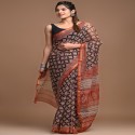Hand Block Print Kota Saree  thumb 8