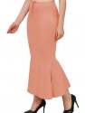 Peach Plain Saree Shapewear Petticoat